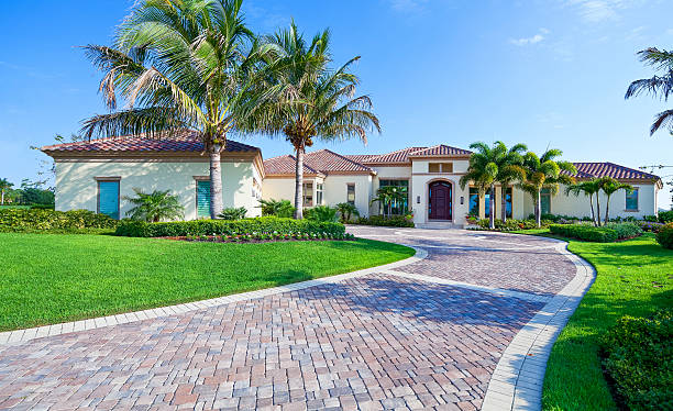 Residential Paver Driveway in Farwell, TX